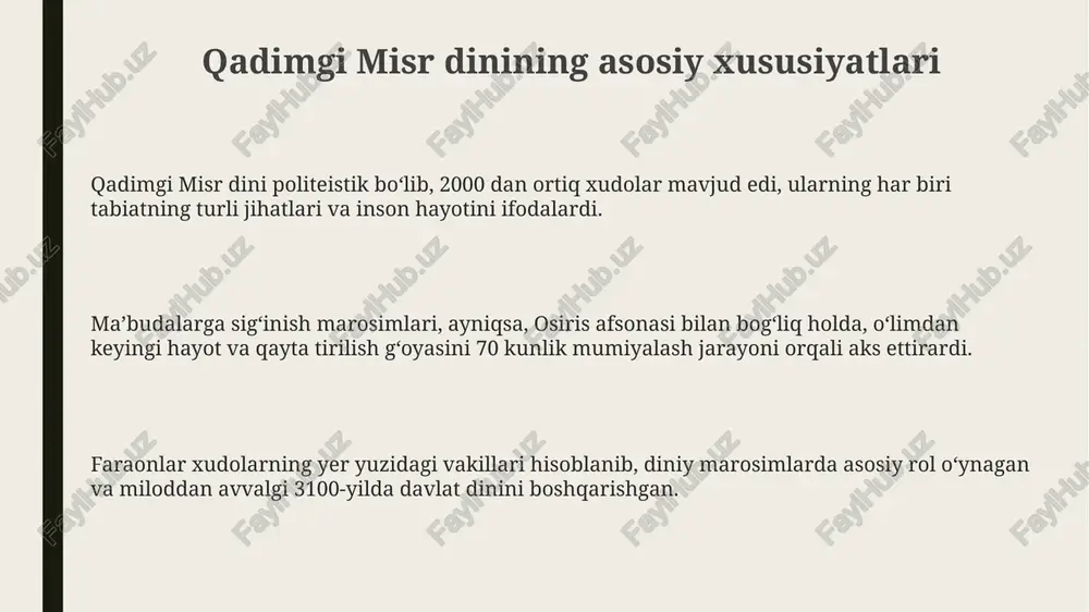 qadimgi misr diniy hayoti - Page 3