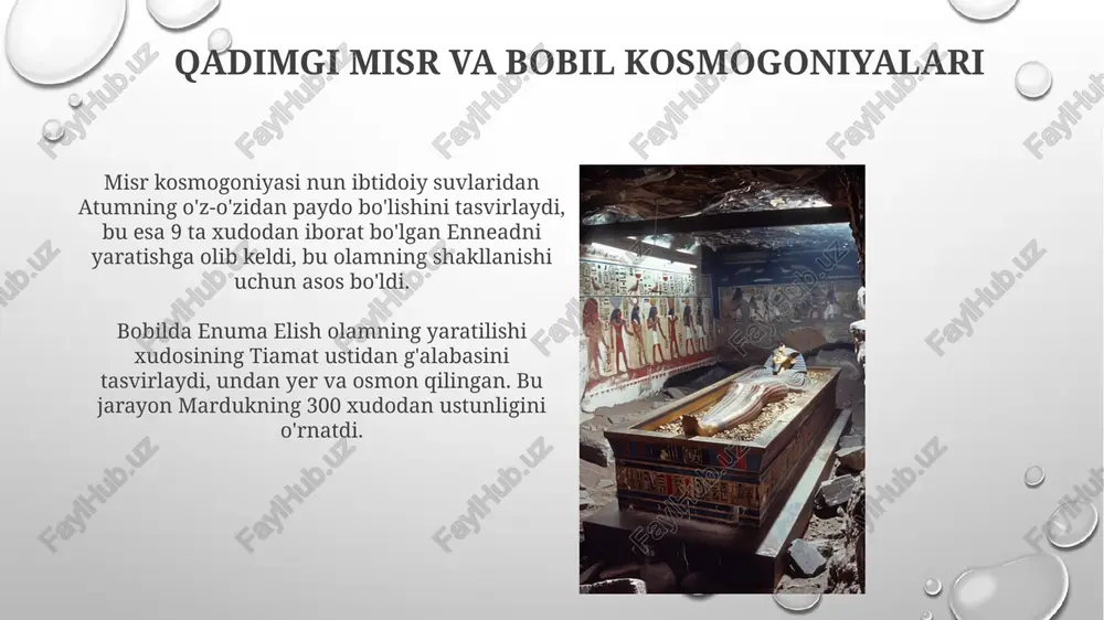 qadimgi misr va bobilda ilk falsafiy qarashlar - Page 3
