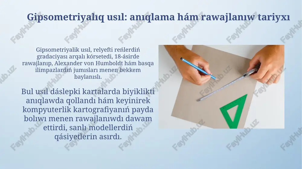 gipsometriyalik usıl - Page 3
