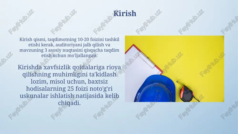 salomatlik va xavfsizlik darsta taqdimot - Page 3