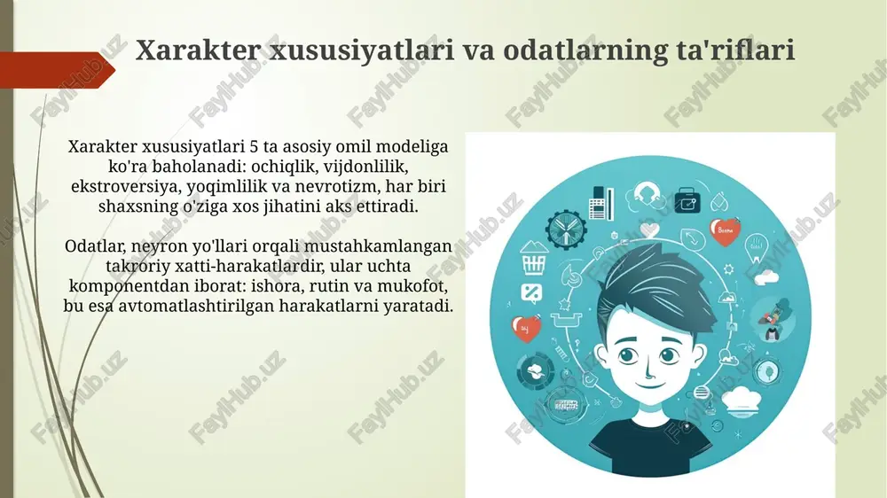 xarakter xususiyatlari va odatlarning ta'riflari - Page 3