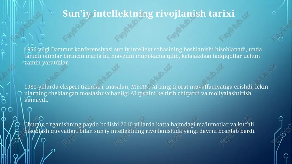 sun'iy intellektning rivojlanishi - Page 3