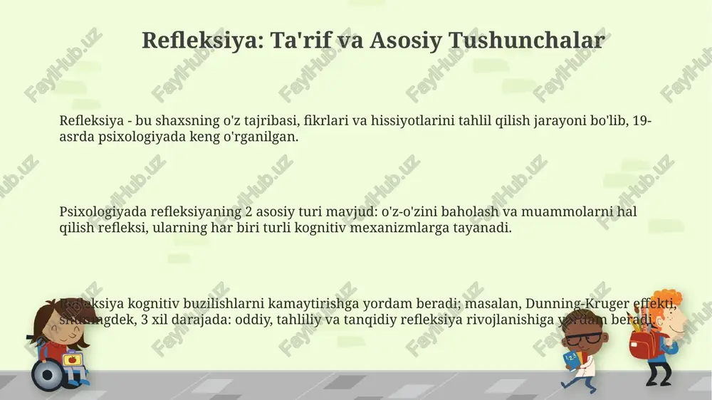 refleksiya: ta'rif va asosiy tushunchalar - Page 3