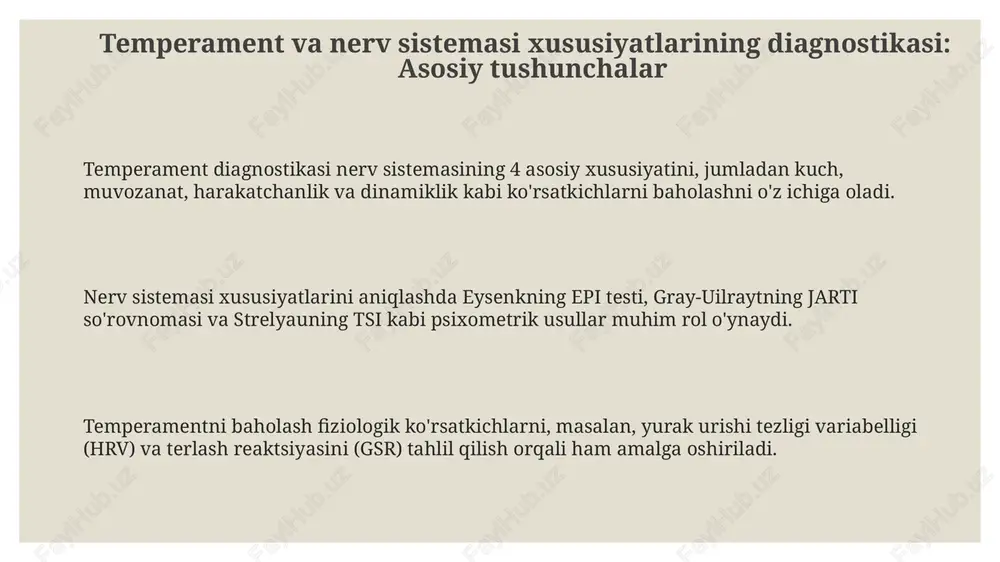temperament va nerv sistemasi xususiyatlarini diagnostikasi - Page 3