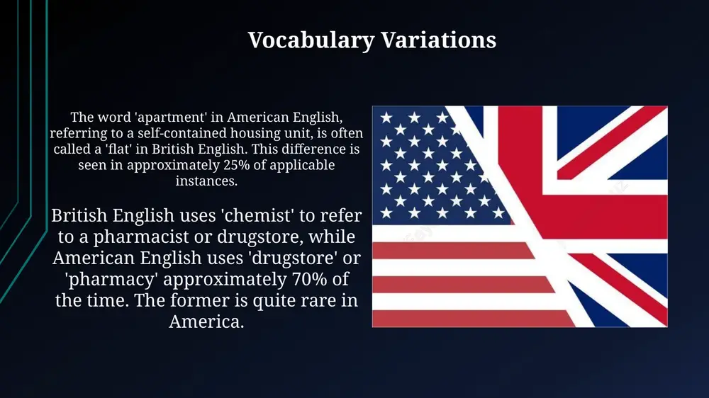 the main differences between american & british english - Page 3