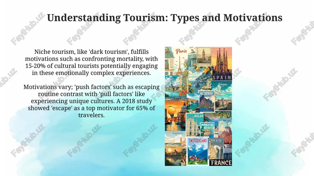 understanding tourism: motivations, types, and impacts - Page 3