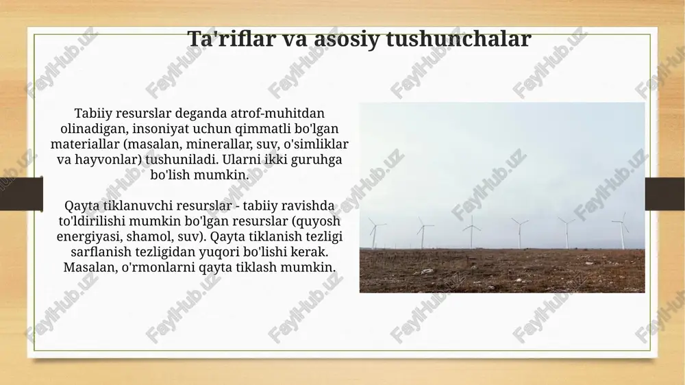 tugaydigan va tugamaydigan tabiiy boyliklar - Page 3