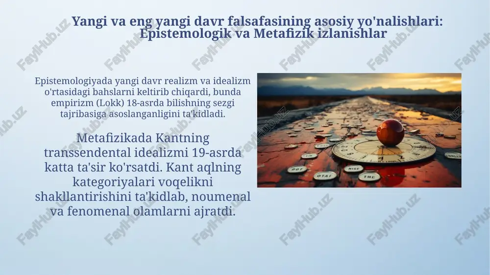 yangi va eng yangi davr falsafasinig ustuvor yoʻnalishlari - Page 3