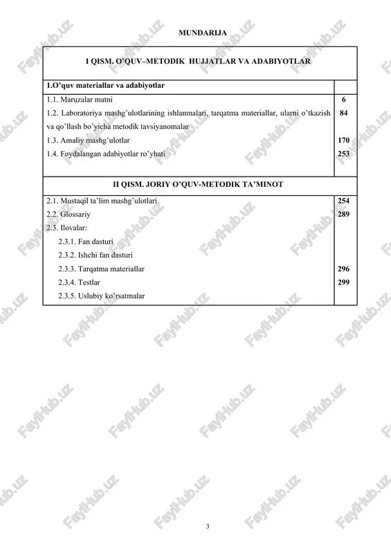 , uslubiy zamin yaratildi. sizga tavsiya etilayotgan ushbu o’quv-uslubiy majmua “kompyuter tarmoqlari” fanidan tahsil oluvchi pedagogika unversitetlarining informatika o’qitish metodikasi ta’lim yo‘nalishi talabalari uchun mo’ljallangan bo’lib, bunda fanga doir barcha me’yoriy hujjatlar taqdim etiladi. annotatsiya ushbu ma’ruza matni pedagogika universiteti va institutlarining bakalavriat 5110700 - informatika o’qitish metodikasi yo‘nalishi talabalari uchun o‘tiladigan «kompyuter tarmoqlari» o‘quv fani bo‘yicha tuzilgan bo‘lib, bo‘lajak fan o‘qituvchisi egallashi kerak bo‘lgan quyidagi bilimlar va ko‘nikmalar majmuini o‘z ichiga oladi: kompyuter kommunikasiyalari: kommunikasion kanal va aloqa prosessori, axborot uzatish muhiti, kanalning o‘tkazish qobiliyati, signallarni modulyasiya va demodulyasiyasi, modemlar va ularni sozlash parametrlari. kompyuter to‘rlari va ularning turlari- kompyuterlarning tarmoq tushunchasi, turlari va ularning ko‘rinishlaridan mintaqaviy, lokal va global tarmoqlarning xususiyatlari. ma’lumotlarni almashish jarayonlarining xarakteristikasi, ma’lumotlar almashinuvining apparat ta’minoti, kompyuter tarmog‘ining arxitekturasi, topologiyasi, tarmoq sistemasining modeli. kompyuter tarmog‘ining protokollari. lokal hisoblash tarmog‘ining tashkil etuvchilari va ularning turlari. lokal tarmoq topologiyasi. lokal tarmoqqa kirish va undan ma’lumotlar qidirish, intranet …
