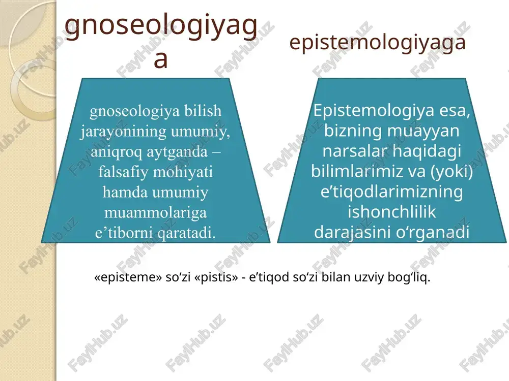 bilish falsafasi (gnoseologiya) - Page 3