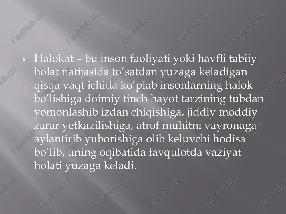 bemor bilan rostgo’y bo’lish va “qo’limizdan keladigan hamma sihni bajaramiz” tarzida yondashish. ▣ 4. bemor bilan u tushunadigan tilda so’zlashish. ▣ 5. muloqot vaqtida turli tushunarsiz, qisqartmalartibbiy atamalar va parazit so’zlar ishlatmaslik. bu bemorni vahimaga tushirishi mumkin. ▣ 6. ustalik bilan harakat qilish. vahimalarga o’rin bermaslik. u bemorda ishonchsizlik uyg’otishi mumkin. ▣ 7. imo-ishora va xatti-harakatlarini nazorat qilish. ▣ 8. sekin, aniq va tushunadigan qilib gapirish. ▣ 9. bemorning ismi, sharifi bilan to’g’ri murojaat qilish, vaziyatga qarab uni kim deb chaqirishni so’rash. ▣ 10. agar bemorning eshitishida muammo bo’lsa, lab harakatidan tushunib olish uchun aniq gapirish. ▣ 11. berilgan savolga javob berish uchun yetarlicha fursat berish, savollarni ketma-ket tez bermaslik. ▣ 12. xotirjam va o’ziga ishongan holda harakat qilish. ▣ 13. eshitish qobiliyati buzulgan bemorlar bilan muloqot qilish vaqtida qulog’iga baqirib gapirmaslik, sekin ohista so’zlashish, imo- ishoralar bilan murojaat qilish va bu orqali lab harakatida o’qib olishga imkon berish. ▣ …