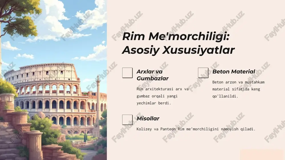 qadimgi rim me'morchiligi: kirish - Page 3