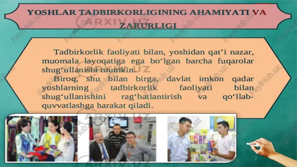 yoshlar tadbirkorligi - Page 3
