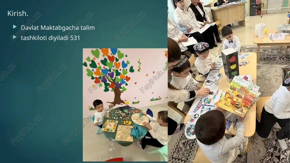 lgan o‘qituvchi rahbarligida 9-, 10- va 11-sinflarda o‘tiladigan sinov darslariga mustaqil tayyorgarlik ko‘rdim. har bir darsni o‘quv dasturi va dts talablari asosida rejalashtirib, dars ishlanmasini tayyorladim hamda o‘qituvchining tavsiyalari asosida takomillashtirdim. tarbiyaviy tadbirlarga ham mustaqil tayyorgarlik ko‘rib, o‘quvchilarning qiziqishlari va yosh xususiyatlarini inobatga olgan holda mazmunli va tarbiyaviy ahamiyatga ega mashg‘ulotlarni ishlab chiqdim. pedagogik va psixologik kuzatishlar olib borib, o‘quvchilarning darsdagi faol ishtiroki, o‘zaro munosabatlari va o‘qituvchi bilan kommunikatsiyasini tahlil qildim. shuningdek, malakaviy amaliyot kundaligini muntazam yuritib, bajarilgan topshiriqlar va tajribalar natijalarini tartibli ravishda qayd etib bordim. amaliyotning sakkizinchi kuni 30.09.2025 amaliyot davomida biriktirilgan o‘qituvchi nazoratida 9-, 10- va 11-sinflarda sinov darslariga tayyorgarlik ko‘rib, ularni mustaqil o‘tkazdim. tarbiyaviy tadbirlarga ham tayyorgarlik ko‘rib, faol ishtirok etdim. pedagogik va psixologik kuzatishlar natijalarini yig‘ib, tahlil qilib bordim. shuningdek, malakaviy amaliyot kundaligini muntazam yuritdim. amaliyotning to’qqizinchi kuni 2.10.2025 amaliyot davomida biriktirilgan o‘qituvchi nazoratida 9-, 10- va 11-sinflarda o‘tiladigan sinov darslariga mustaqil tayyorgarlik ko‘rdim va …