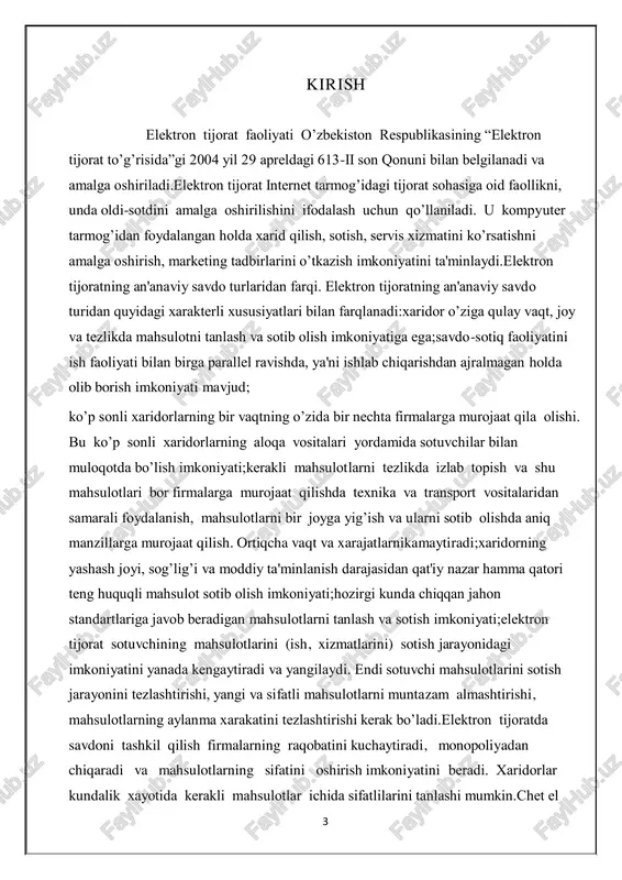 n tashqari, elektron pullar to’liq anonimlikni ta'minlashi mumkin, chunki uni ishlatgan mijoz haqida hech qanday ma'lumot berilmaydi.elektron pul birliklari.wmy –o’zbekiston zonasida operatsiyalarni amalga oshirish uchun uzsning y-hamyondagi ekvivalenti.wmr –rubl zonasida operatsiyalarni amalga oshirish uchun rurning r- hamyondagi ekvivalenti, wmr operatsiyalarining kafili bo’lib webmoney transfer ning rossiya hududidagi vakili “bmp” mchj xizmat qiladi.wmz –aqsh dollarida operatsiyalarni amalga oshirish uchun usd ning z-hamyondagi ekvivalenti.wme –evro da operatsiyalarni amalga oshirish uchun eurning e- hamyondagi ekvivalenti, wmz va wme operatsiyalarining kafili bo’lib amstar holdings limited, s.a. xizmatqiladi. wmu –ukraina zonasida operatsiyalarni amalga oshirish uchun uahning u- hamyondagi ekvivalenti, wmu operatsiyalarining kafili bo’lib “ukrainskoe garantiynoe agentstvo” mchj xizmat qiladi.wmb –bellorusiya zonasida operatsiyalarni amalga oshirish uchun byrning v-hamyondagi ekvivalenti.wmg –1 gramm oltinning g-hamyondagi ekvivalenti.wbc va wmd –wmzningn s va d hamyonlardagi kredit operatsiyalari uchun ekvivalenti.texnika vositalaridan, axborot texnologiyalaridan va axborot tizimlari xizmatlaridan foydalangan holda elektron to’lov hujjatlari vositasida naqd pulsiz hisob-kitoblarni amalga oshirish elektron to’lovdir.elektron to’lov …