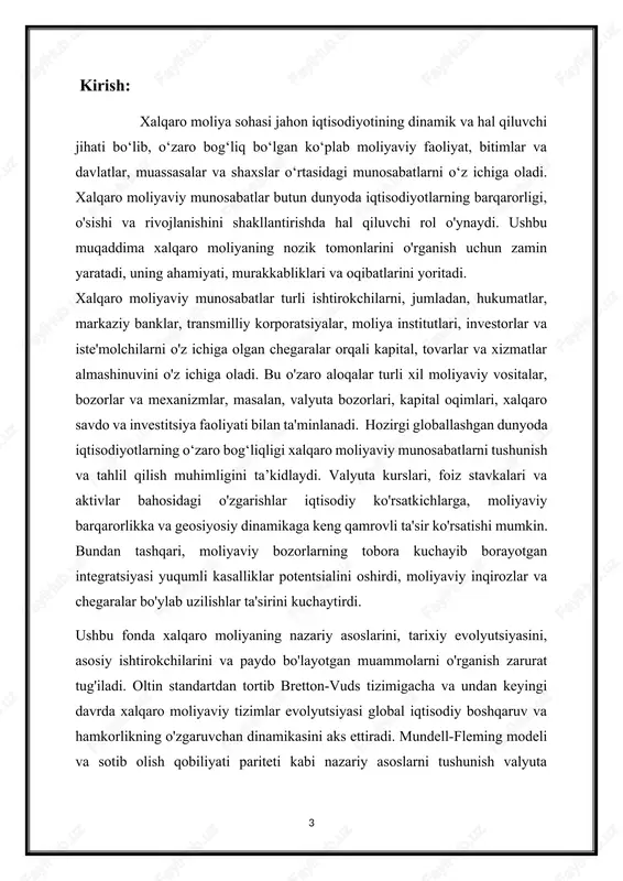 hi bilan turli vaqtda tashkil etilgan va funksional, tashkiliy va hududiy jihatdan birlashgan besh tashkilotni o‘z ichiga oladi, jumladan: xalqaro tiklanish va taraqqiyot banki (xttb); xalqaro rivojlanish assosiasiyasi (xra); xalqaro moliya korporatsiyasi (xmk); investisiyalarni kafolatlash bo‘yicha ko‘p tarmoqli agentlik (ikka); investisiyaviy nizolarni hal qilish xalqaro markazi (inhxm). jahon banki guruhining asosiy maqsadi rivojlanayotgan va iqtisodiyotiga o‘tish davrida bo‘lgan davlatlarga moliyaviy yordam ko‘rsatish hisoblanadi. ushbu guruh tarkibiga kiruvchi har bir institut o‘z resurslaridan mustaqil ravishda va o‘zlari belgilangan sharoitda mamlakatlarning iqtisodiy rivojlanish dasturlarini amalga oshirishga hissa qo‘shadigan investisiya loyihalarini moliyalashtirish bo‘yicha faoliyat olib boradi. xalqaro tiklanish va taraqqiyot banki (xttb) bretton-vud konferensiyasi qaroriga asosan 1944 yilda tashkil etilgan bank. global rivojlanish tashkiloti bo‘lib, jahon banki guruhining missiyasini qo‘llab-quvvatlaydigan, o‘rtacha daromadli va eng past darajadagi daromadli mamlakatlarga kreditlar, kafolatlar, xatarlarni boshqarish bo‘yicha mahsulotlar va maslahat xizmatlarini taqdim etuvchi eng yirik bank hisoblanadi. xalqaro rivojlanish assosiasiyasi (xra)ga 1956 yil asos solingan bo‘lib, dunyodagi …
