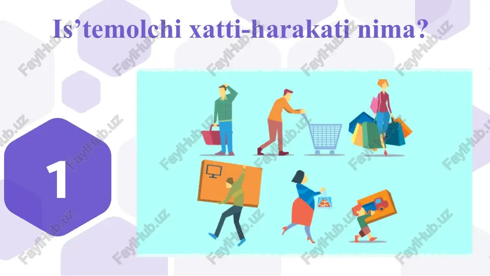 di. psixoanalitik model o'z nazariyasini zigmund freydning tezisiga asoslaydi, unda har bir inson o'z xatti-harakatlarini va bu vaziyatda ularning xaridlarini boshqaradigan ongli va ongsiz motivlarga ega ekanligini tushuntiradi. iqtisodiy model shuni tushuntiradiki, iste'molchilar odatda buyumning qiymatini uning narxiga nisbatan baholaydilar, so'ngra eng qimmatli buyumni sotib olish uchun imkon qadar kamroq resurslar sarflaydilar. ushbu model bashorat qilish uchun uchta asosiy tushunchadan foydalanadi: narx effekti, almashtirish effekti va daromad effekti. narx iste'molchi sotib oladigan tovarlar sonini belgilaydi va uning o'rnini bosuvchi buyumning narxi iste'molchi sotib olgan asl mahsulot miqdoriga ta'sir qiladi. daromad ikkala elementning miqdoriga ta'sir qiladi. engel-kollat-blekvell (ekb) modeli ushbu model ko'plab iste'molchilar xarid qilishdan oldin foydalanadigan qaror qabul qilish jarayonining besh bosqichini belgilaydi. govard shet modeli ushbu iste'molchi modeli, sotib olish xatti-harakati ko'pincha unga ta'sir qiluvchi ma'lum o'zgaruvchilar bilan muayyan qaror qabul qilish jarayonini o'z ichiga oladi, deb ta'kidlaydi. nikosiya modeli nicosia modeli ko'proq kompaniya va uning marketing usullariga e'tibor …
