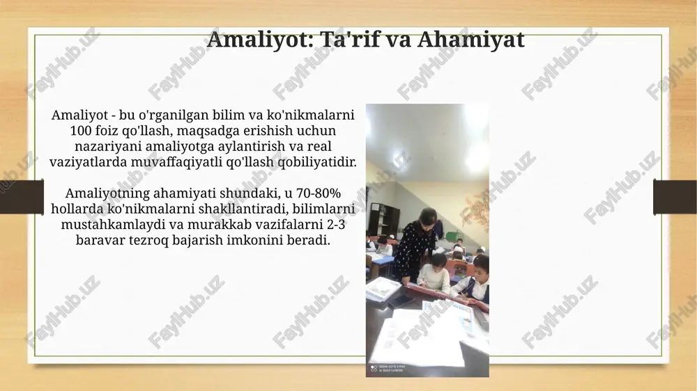 amaliyot: ta'rif va ahamiyat - Page 3