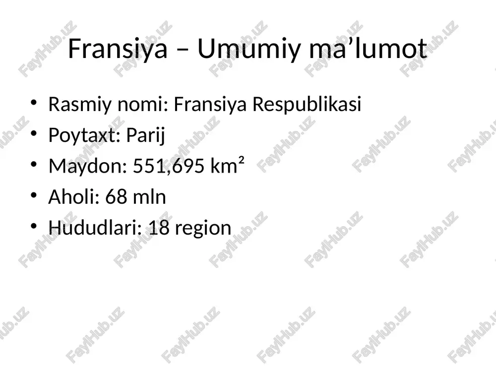 ulli britaniya va fransiya - tarixiy ma'lumot - Page 3