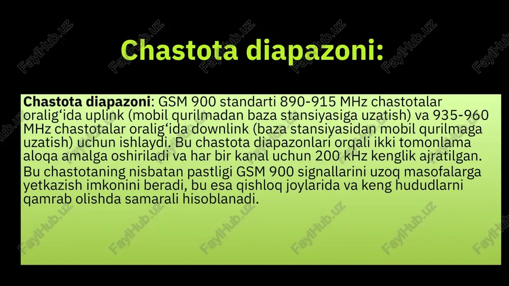 shqa tizimlarga ta'sir qilishi mumkin. bunday aloqalar samarali ishlash uchun kerakli shart-sharoitlar yaratadi. muvaffaqiyatli tizimlar misollari masalan, erp tizimlari (enterprise resource planning) kompaniya ichidagi resurslarni boshqarishni birlashtiradi va barcha jarayonlarni optimallashtiradi. boshqa misollar sifatida crm tizimlari (customer relationship management) va scm tizimlari (supply chain management) keltirilishi mumkin, ular ham o'z sohalarida muvaffaqiyatli ishlash imkonini beradi. xavfsizlik va autentifikatsiya: shifrlash: ma’lumotlar shifrlash orqali uzatiladi, bu esa ulanish davomida ma’lumotlarni himoya qiladi va uchinchi shaxslarning tinglashidan saqlaydi. autentifikatsiya: sim karta va tarmoq o‘rtasida maxfiy kalit (ki) asosida autentifikatsiya amalga oshiriladi, bu esa faqat haqiqiy foydalanuvchilar tarmoqqa ulanishini ta’minlaydi. yagona identifikatsiya: sim karta orqali foydalanuvchilar o‘z shaxsiy raqamlari bilan aniqlanadi, bu esa xizmatlar va billingni to‘g‘ri hisoblashga yordam beradi. ro‘yxatga olish va xavfsizlik: gsm 900 standartida foydalanuvchilarni identifikatsiya qilish va xavfsizlikni ta’minlash uchun sim karta texnologiyasidan foydalaniladi. sim karta har bir foydalanuvchi uchun yagona imsi (international mobile subscriber identity) identifikatsiya raqamiga ega bo‘lib, …