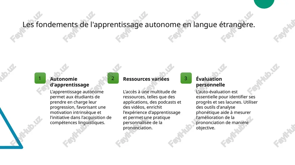 rement vocal comme audacity permet aux apprenants de comparer leur prononciation avec celle des locuteurs natifs, facilitant l'amélioration. des plateformes comme hellotalk et italki permettent des échanges linguistiques, favorisant l'écoute active et la pratique de la prononciation avec des natifs. applications mobiles incontournables pour perfectionner votre accent. les applications mobiles comme duolingo, babbel et hellotalk offrent des exercices interactifs pour améliorer votre prononciation. avec des outils de reconnaissance vocale, elles permettent de recevoir des retours immédiats. explorez ces ressources pour perfectionner votre accent ! photo by artem beliaikin on unsplash podcasts et ressources audio : écoute active pour une meilleure articulation. 01 podcasts éducatifs les podcasts éducatifs offrent des leçons de prononciation ciblées, permettant aux apprenants d'écouter des locuteurs natifs et d'imiter leur articulation. 02 ressources audio variées utiliser des ressources audio variées, comme des livres audio et des vidéos, enrichit l'expérience d'écoute et expose les apprenants à différents accents. …