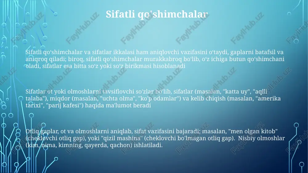 adjectives (sifatlar) - Page 3