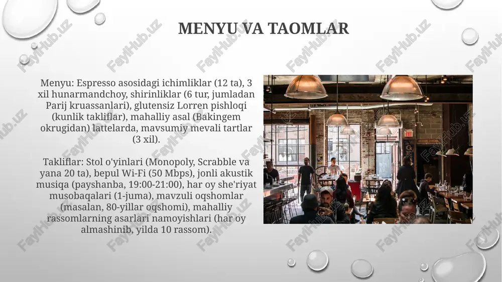 yagona menu va takliflar - Page 3