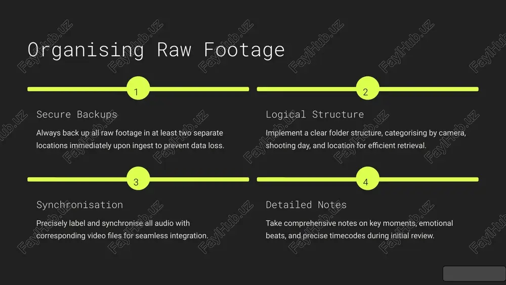 high-resolution files to ensure smooth, real-time editing performance. 3 version control implement rigorous version control and regular backups to protect project integrity and prevent data loss. 4 team collaboration organise project files logically to facilitate seamless collaboration within the editing team. 9 timeframe and budget considerations editing a tv documentary is a significant undertaking, requiring a substantial time investment and considerable budget allocation. 1 month per 10 minutes average editing time for 10 minutes of finished film. 4-8 months tv documentary typical editing duration for a full tv documentary production. £100k+ editor costs potential editor expenses for feature-length documentaries. while accelerated editing schedules are possible, they invariably involve trade-offs in terms of quality or scope. 10 final delivery and distribution master export: export the final master in all required broadcast formats, ensuring technical compliance. metadata & captions: deliver closed captions and comprehensive metadata essential for distribution platforms. quality control: conduct …
