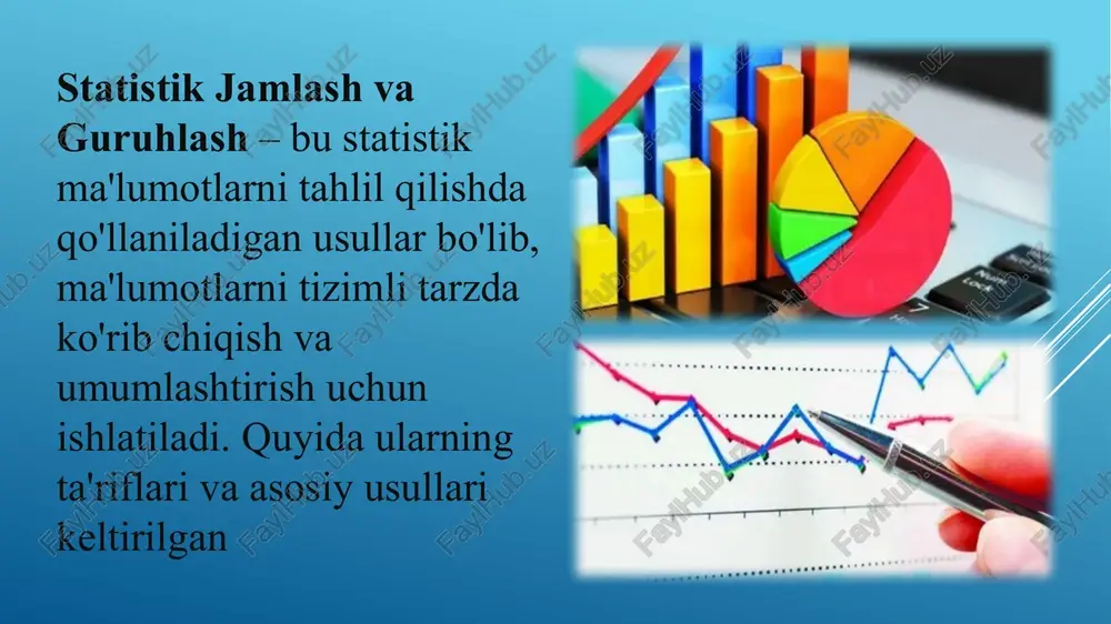 statistik jamlash va guruhlash - Page 3