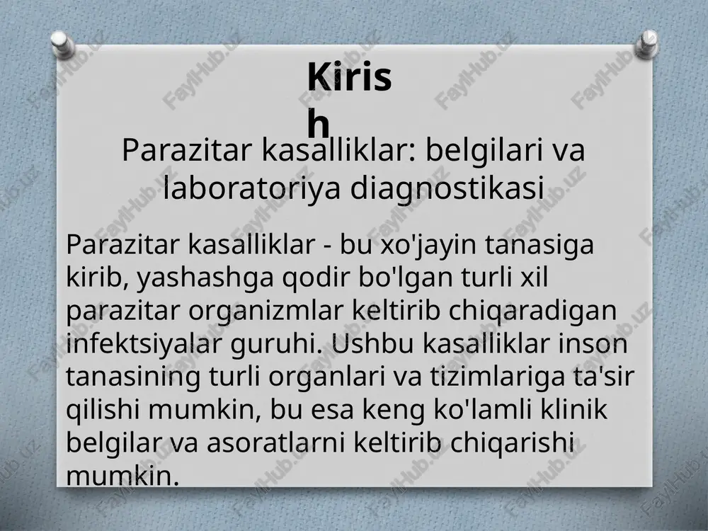parazitarkasalliklarning diagnostikasi - Page 3