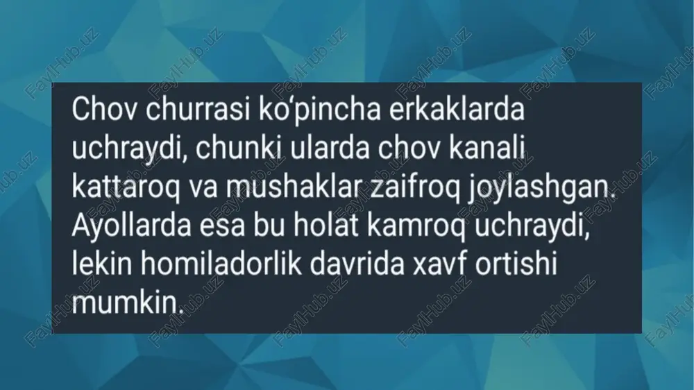 chov churrasi hosil bo'lishi - Page 3