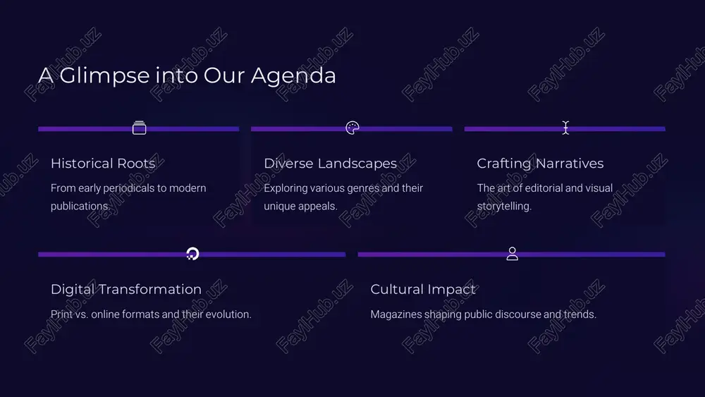 cussion magazines, with their rich history and evolving formats, remain vibrant platforms for information, entertainment, and cultural discourse. their future lies in embracing innovation while staying true to the art of compelling storytelling. what are your thoughts on the future of magazines? https://gamma.app/?utm_source=made-with-gamma https://gamma.app/?utm_source=made-with-gamma