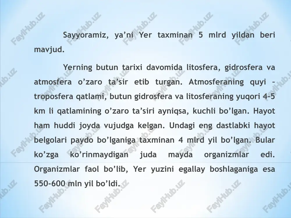yer qobiglarining o’zaro ta’siri - Page 3