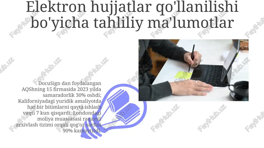 elektron hujjatlar va elektron raqamli imzo - Page 3