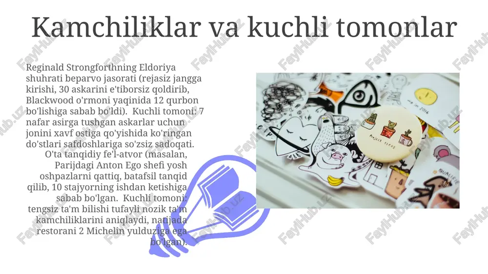 obiliyatlarida chuqur o'zgarishlarni ko'rsatadi. ko'rsatish va aytish personaj rivojlanishi tanlovlar orqali tabiiy ravishda ochiladi, 5-bobdagi 27 dialog ichki ziddiyatni ko'rsatadi. konkret joylardagi harakatlar (masalan, gavjum tayms-skverdagi antagonist bilan to'qnashuv) shaxsiyatni ochib beradi. blekker ko'chasidagi kafelarda uch sahnada nutq uslubidagi nozik o'zgarishlar (rasmiy uslubdan norasmiyga) o'sishni bildiradi. ko'rsatish, aytish emas, xarakterni harakatlar orqali jonli tasvirlaydi (masalan, a qahramon nyu-york shahri, 3b kvartirasida eshikni qattiq yopib, g'azabini ko'rsatadi), xususiyatlarni bayon qilish o'rniga (masalan, "a qahramon g'azablangan edi") qahramon munosabatlari skywalkerlar oilasi sagasi (anakin, lyuk, leya, rey) tatooin, alderan va jakku'da avlodlararo murakkab oilaviy munosabatlarni, meros, xiyonat (iii qism) va qutqarilish (vi qism) mavzusini ko'rsatadi. kuchli kuch aloqalari ularning o'zaro bog'liq taqdirlariga ta'sir qiladi. obi-van kenobi va anakin skywalker (ii-iii qismlar), shuningdek, luka skywalker (iv-vi qismlar) bilan ustoz-shogird munosabatlari korasant va dagoba kabi turli sayyoralarda galaktik respublika va jedi ordeniga ta'sir ko'rsatdi. ularning munosabatlari ziddiyat va qorong'u tomonning jozibasi ostida sodiqlikni sinab ko'rdi. …