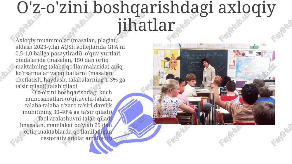 pedagogning oʻzini-oʻzi boshqarishi muommosi - Page 3