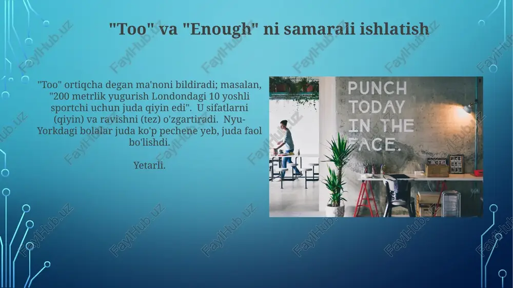 qo'llanish misollari va keng tarqalgan xatolar - Page 3