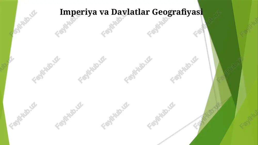 nazoratiga (masalan, 1960 yildan beri yaqin sharq geopsitikasiga opecning taʼsiri) va migratsiya naqshlariga (masalan, suriyadagi fuqarolik urushi (2011-hozirgi kungacha) yevropada migrantlar inqiroziga sabab boʻldi) taʼsir qiladi qishloq xoʻjaligi oʻzgarishlari hokimiyat va siyosat geografiyasi geosiyosat 7 qit'ada kuch taqsimotini (masalan, aqsh, xitoy, yevropa ittifoqining ta'siri), resurslar nazoratini (neft, suv, 2023 yilgi ma'lumotlar) va global savdo yo'llarini (suvayş kanali, buyuk ipak yo'li) tahlil qiladi maqsadlar: hokimiyatning (siyosiy, iqtisodiy, ijtimoiy) fazoviy o'lchamlarini tushunish, 21-asr misollari (brexitning buyuk britaniya-ye munosabatlariga ta'siri) tarixiy geografiya hokimiyatning fazoviy namoyon bo'lishini o'rganadi – 18-asr afrikasidagi mustamlaka chegaralari, 19-asr manchestridagi sanoat shaharining o'sishi (angliyaning 1851-yilgi aholisi zichligi), ijtimoiy tengsizlikni ko'rsatadi tarixiy shahar geografiyasi o'tgan shahar landshaftlarini fazoviy rekonstruktsiya qilish, 19-asr sanoat manchestridagi migratsiya kabi demografik o'zgarishlarni tahlil qilish va amsterdamning oltin asri (17-asr)dagi port faoliyati kabi shahar funksiyalarining o'zgarishlarini talqin qilish vazifalar kiradi zamonaviy shahar muammolariga tarixiy kontekst berish. shahar tarixiy geografiyasi shaharlarning vaqt o'tishi bilan fazoviy tuzilmalarini tahlil …