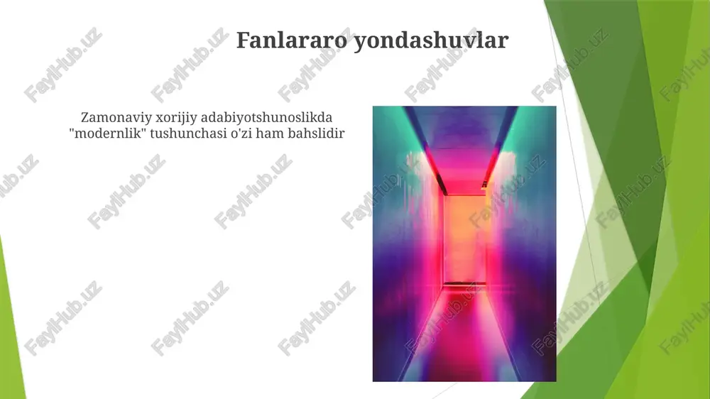 zamonaviy xorijiy adabiyot fan sifatida - Page 3