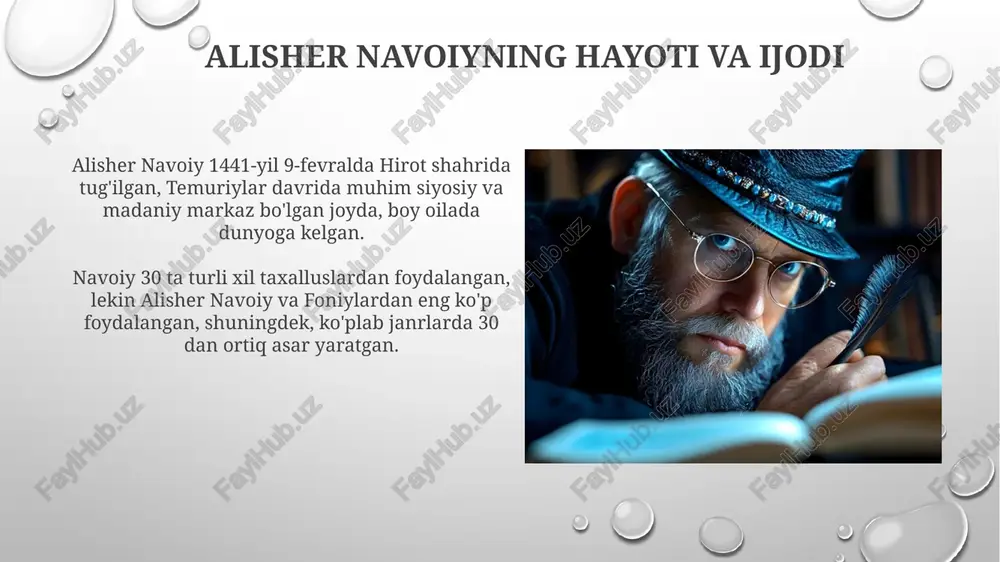 alisher navoiy: hayot, ijod va o'zbek adabiy tilining asoschisi - Page 3