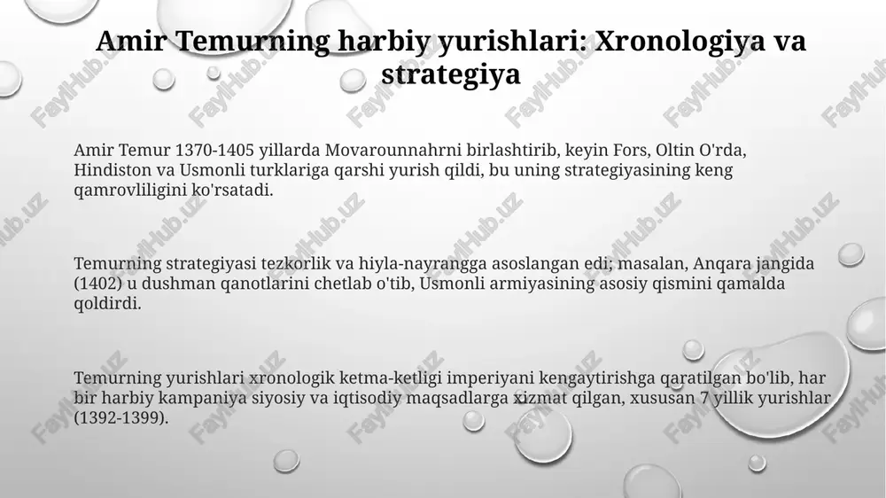 amir temurning yurishlari va harbiy san'ati - Page 3