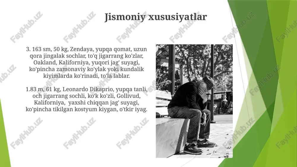 mashhur shaxslar ta'siri va turmush tarzi - Page 3