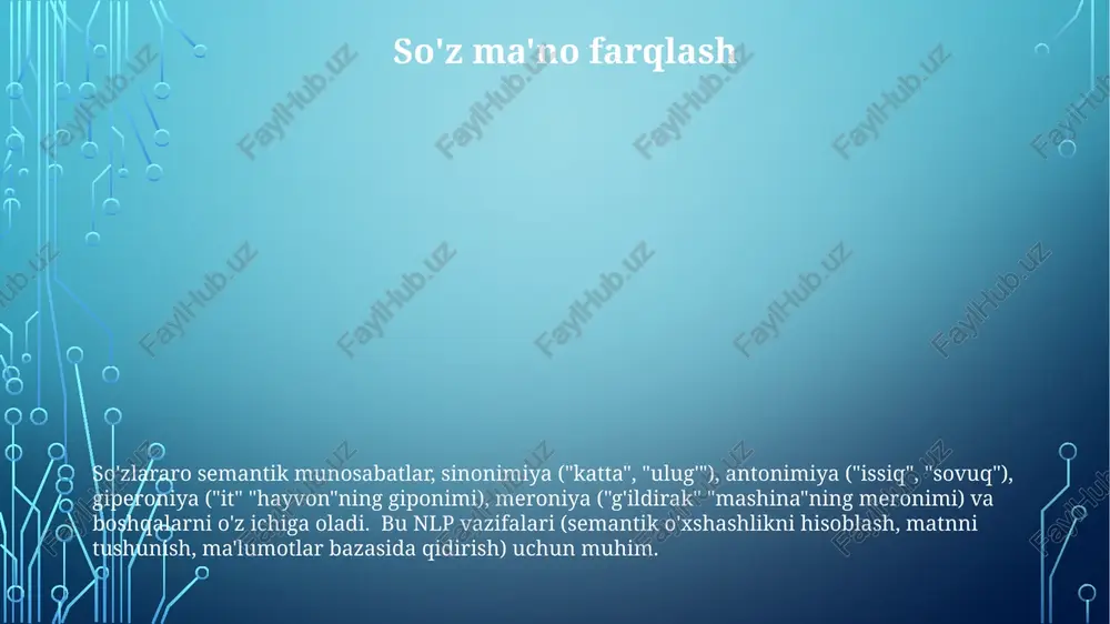 leksik-samantik munosabatlar - Page 3