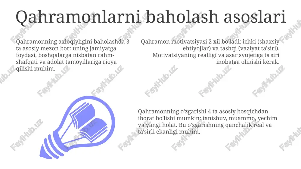 adabiy qahramonlarni baholash asoslari - Page 3