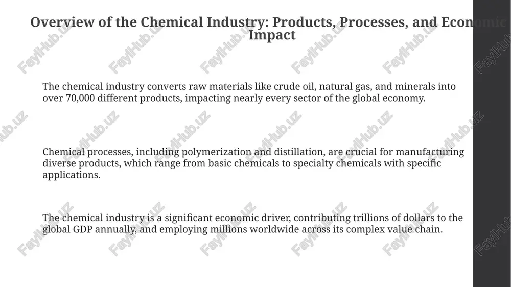 chemical industry overview - Page 3
