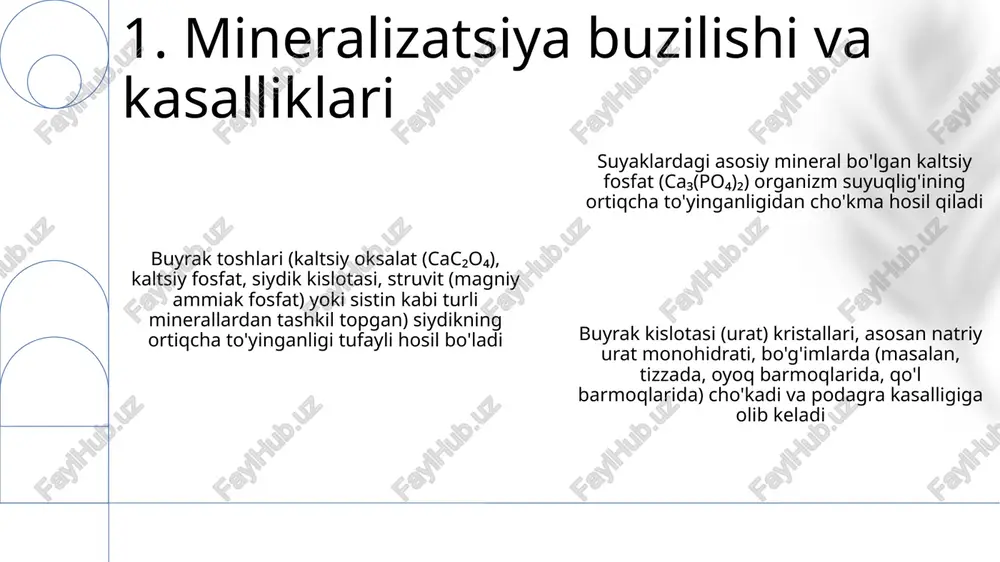 organizmda tosh hosil boʻlishining kimyoviy asoslari - Page 3
