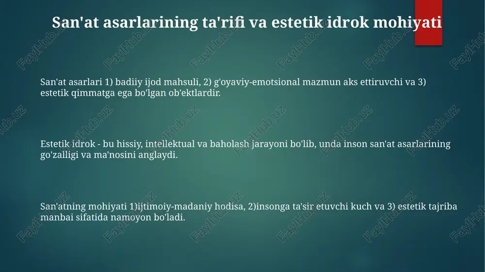 an'at asarlarini yaratishga imkon beradi. e'tiboringiz uchun rahmat image1.png image2.png image3.png image4.png image5.png