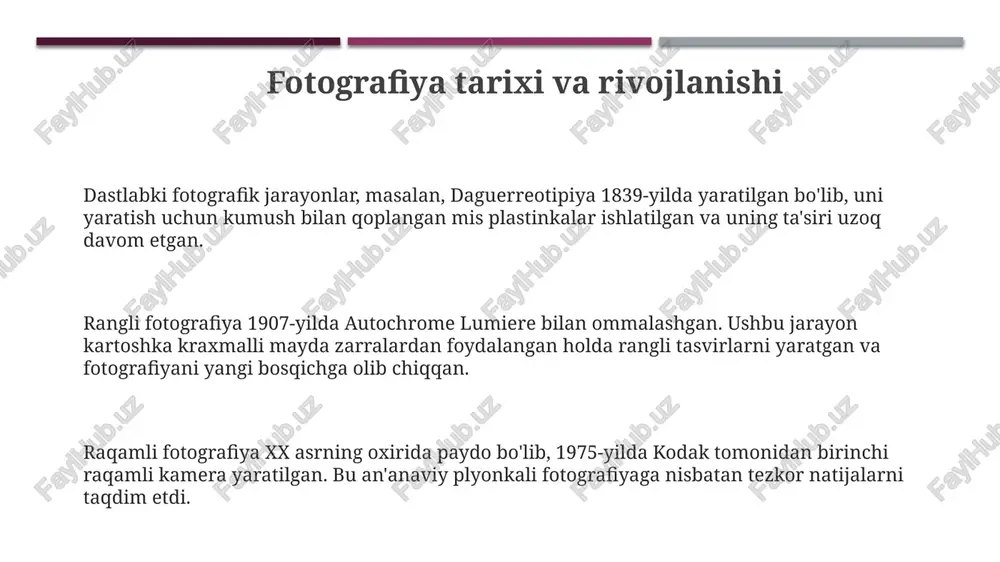 fotografiya tarixi va janrlari - Page 3