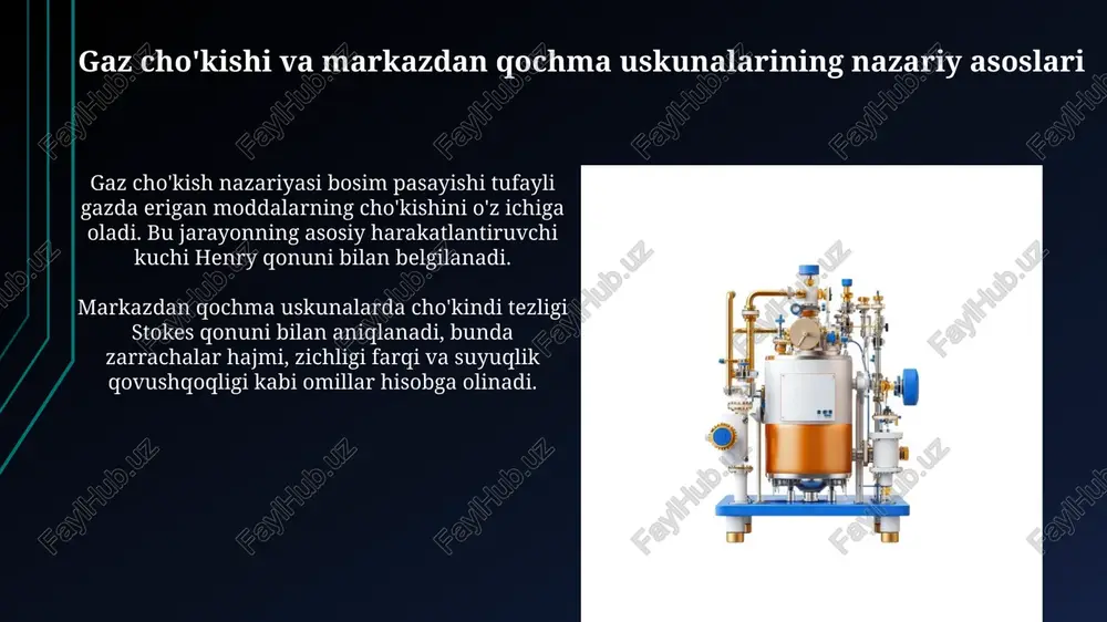 gazlarni cho'ktirish va sentrafugalash qurilmalari konstruksiyalari - Page 3