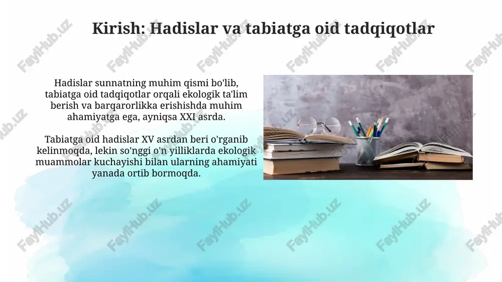 hadislar va tabiatga oid tadqiqotlar - Page 3